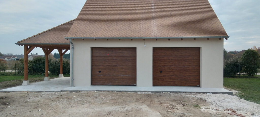 agrandissement maison construction d'un garage